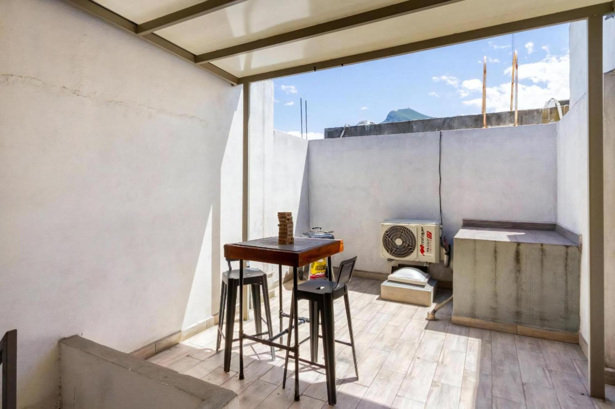 Habitación Privada c/clima y Terraza Monterrey Exterior foto